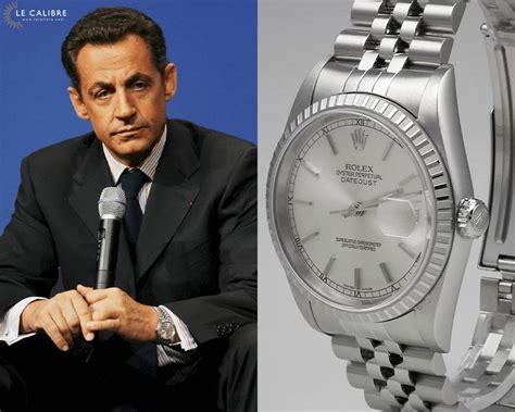 rolex 40 ans sarkozy|rolex 16h37 prix.